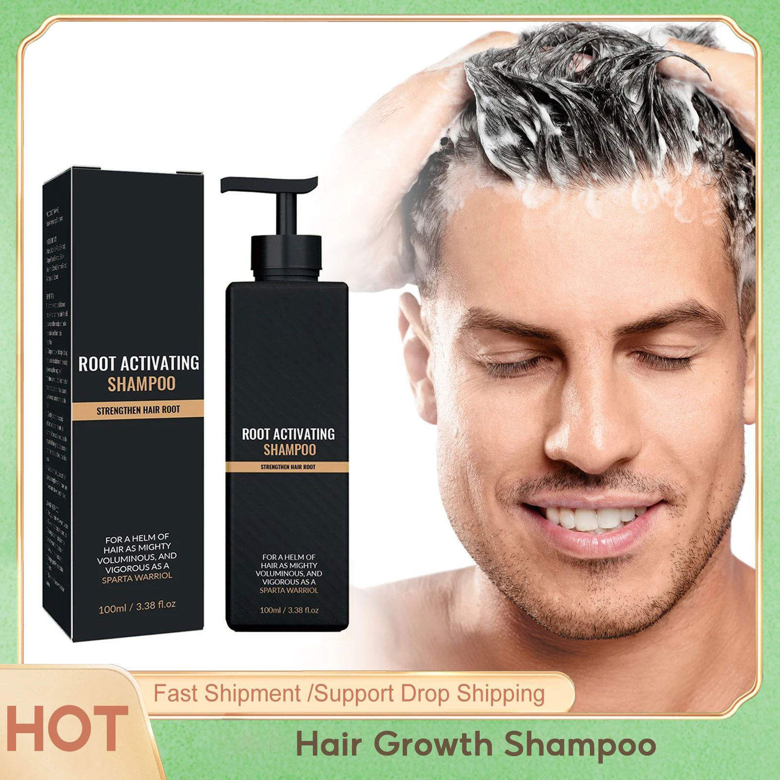Hair Care Organic - Sampo untuk perbaikan pertumbuhan rambut cepat