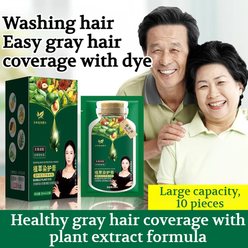 Hair Care Natural Ingredients - Pewarna Rambut Penutup Uban Natural Hair
