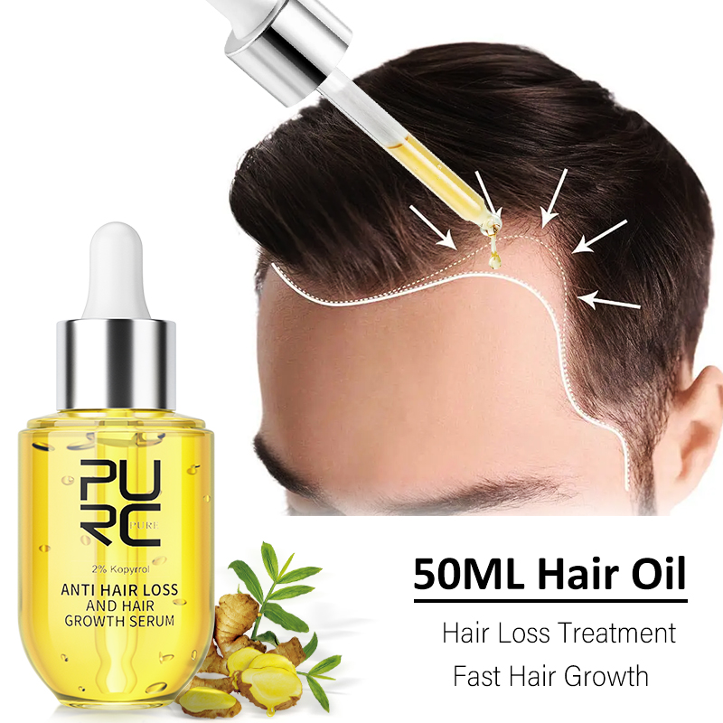Hair Care Organic - PURC Biotin produk penumbuh rambut jahe,