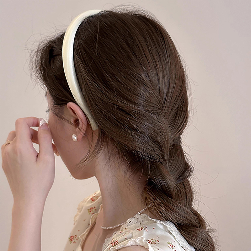 Ikat Rambut Warna Krem Solid A - Hair Care Lotion ulasan dan harga