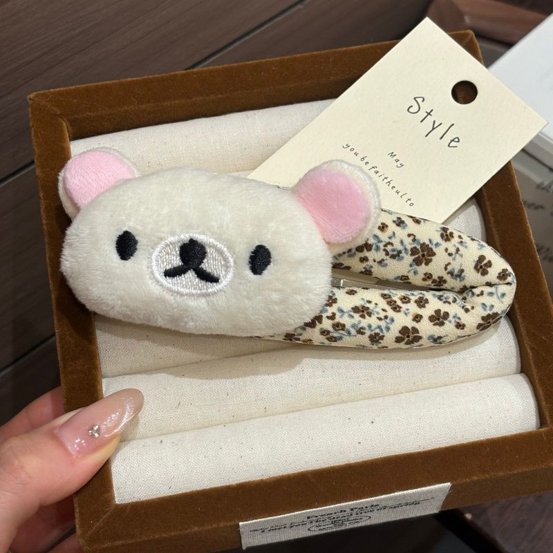 Jepit Rambut Kartun Rilakkuma  - Hair Care Korean Products ulasan dan harga