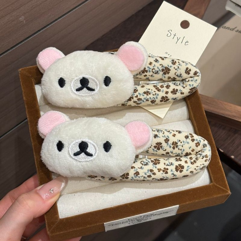 Jepit Rambut Kartun Rilakkuma  - Hair Care Korean Products ulasan dan harga