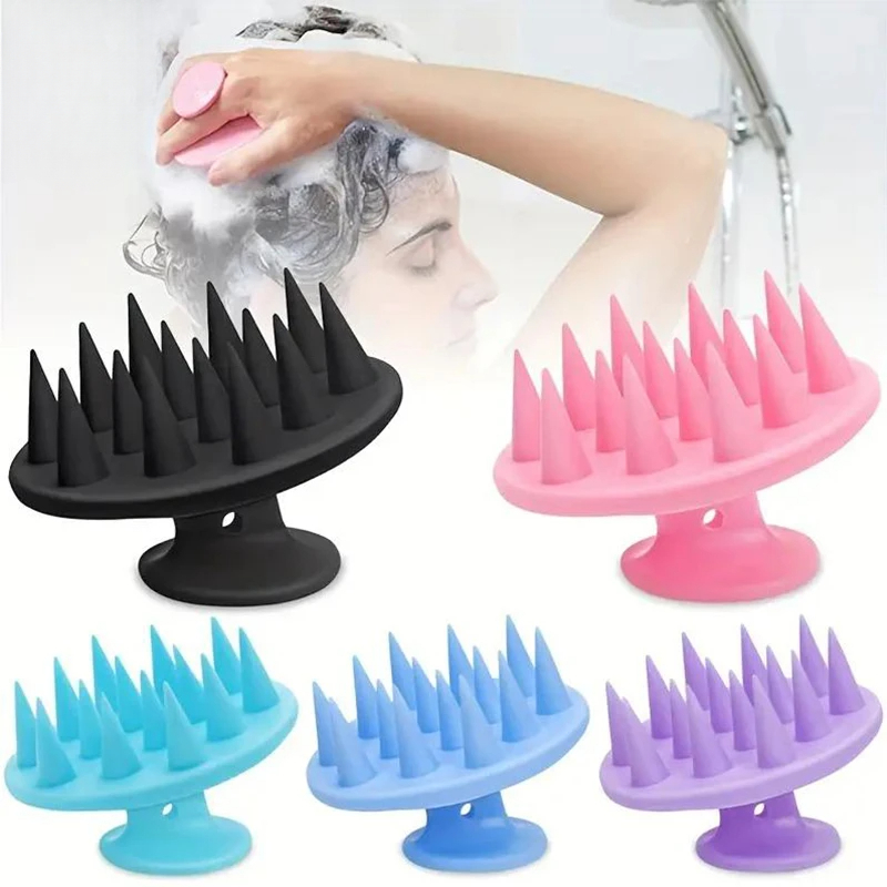 1 buah Sikat Pijat Kepala Sili - Hair Care Products ulasan dan harga