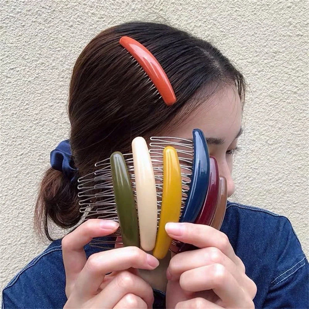 Klip sisir pisang wanita warna - Hair Care Korean Products ulasan dan harga