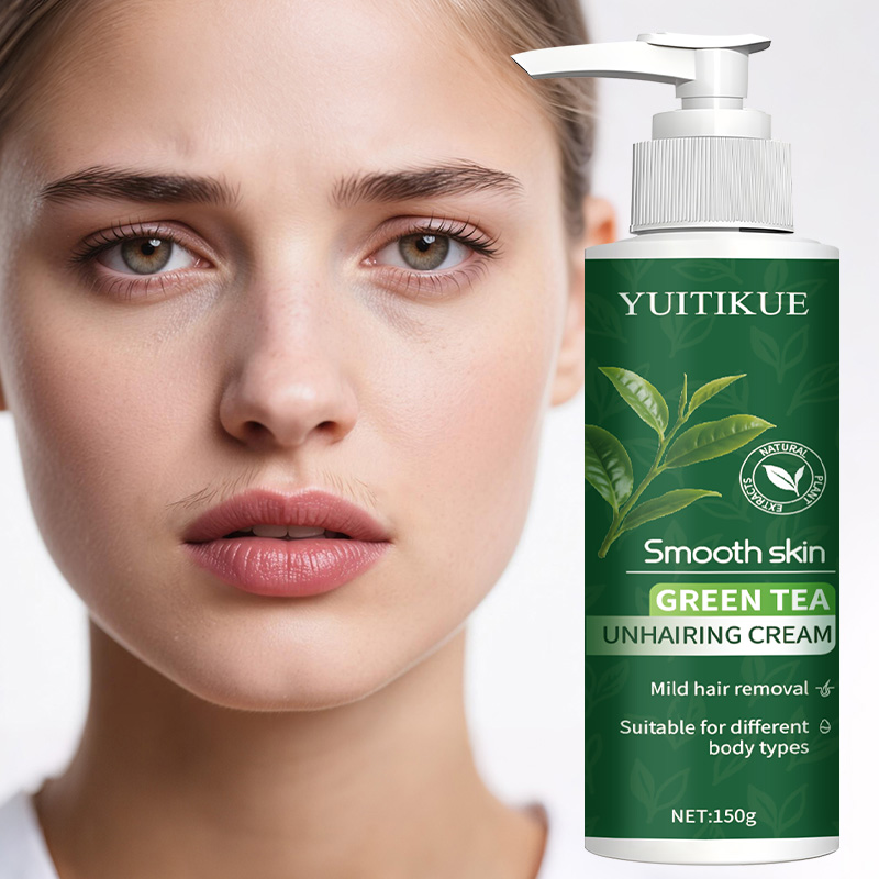 Krim Penghilang Bulu Teh Hijau - Hair Care Lotion ulasan dan harga