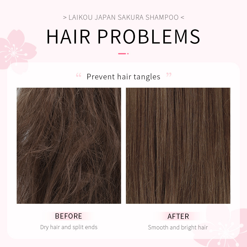 LAIKOU Jepang Sakura Sampo Per - Hair Care Korean Products ulasan dan harga