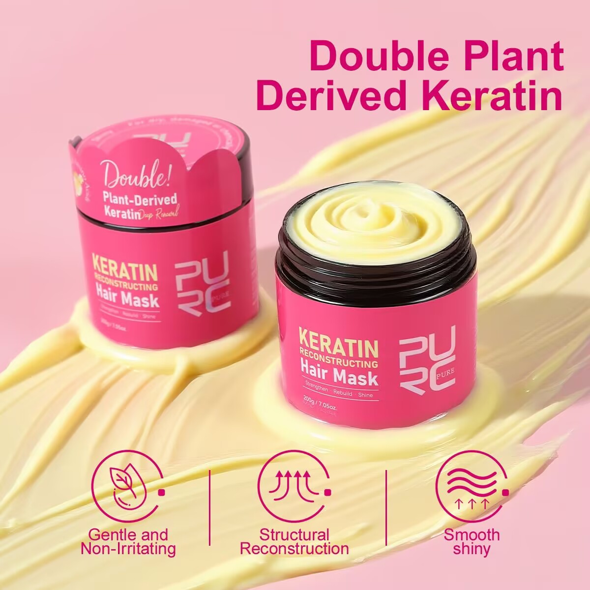 PURC 200g Masker Rambut Kerati - Hair Care Products ulasan dan harga