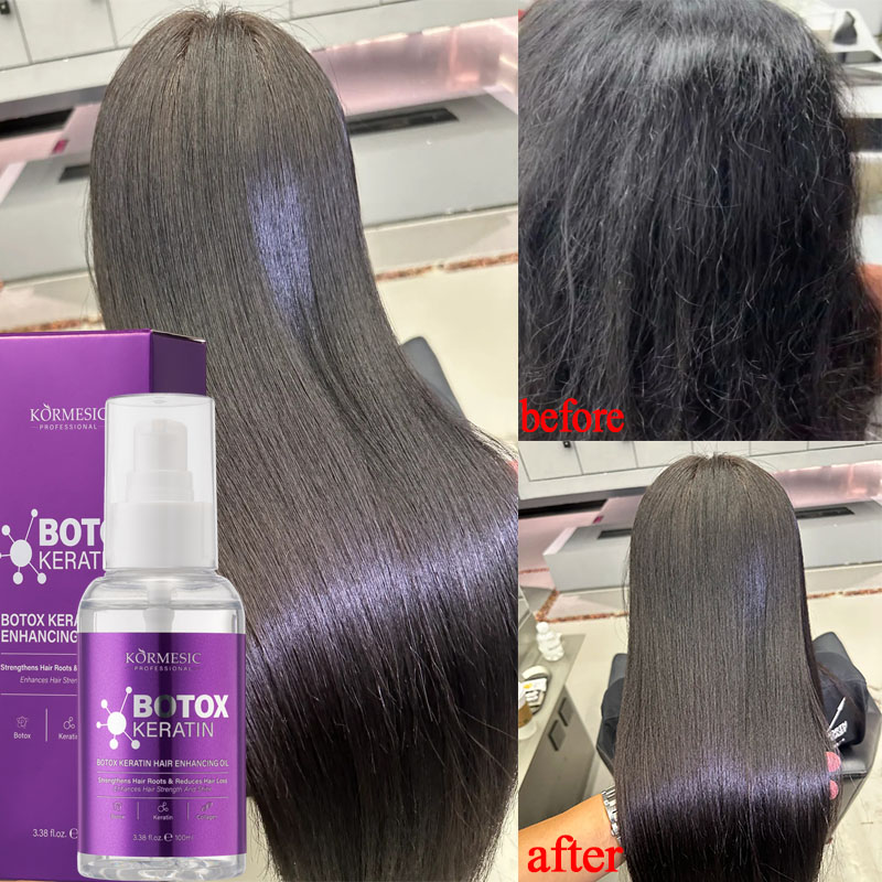 Minyak Penambah Rambut Keratin - Hair Care Korean Products ulasan dan harga