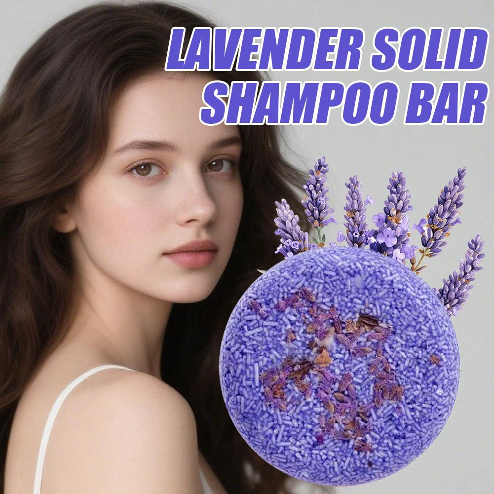 60G Lavender Solid Shampoo Bar - Hair Care Organic ulasan dan harga