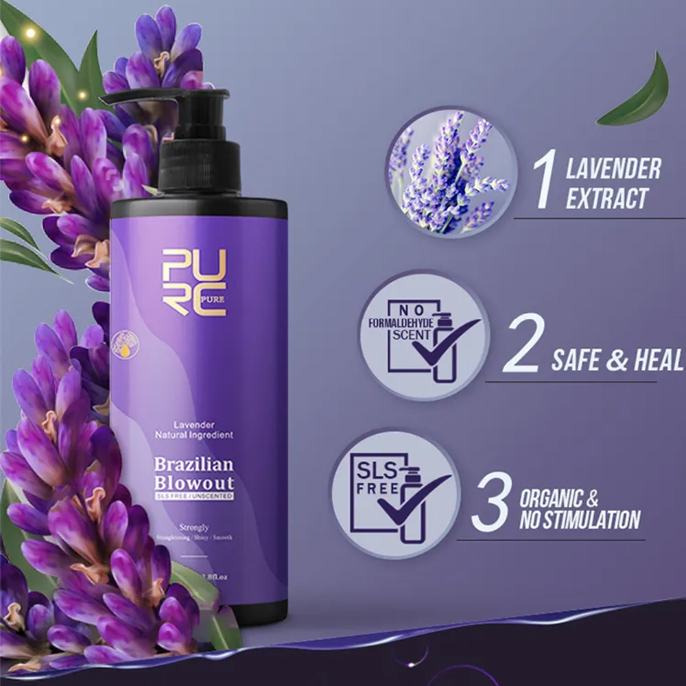 PURC Lavender perawatan Kerati - Hair Care Korean Products ulasan dan harga